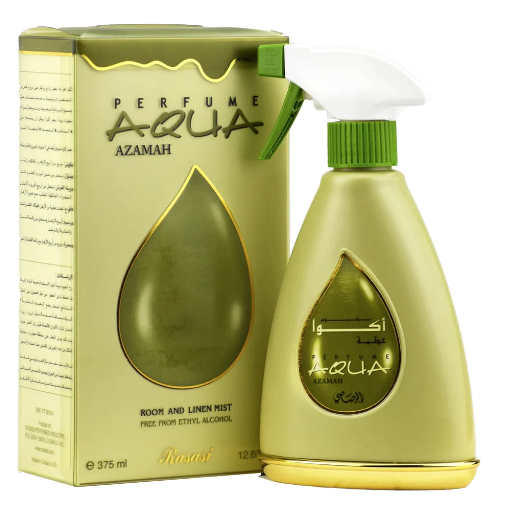 Aqua Azamah Air Freshener-375ml By Rasasi